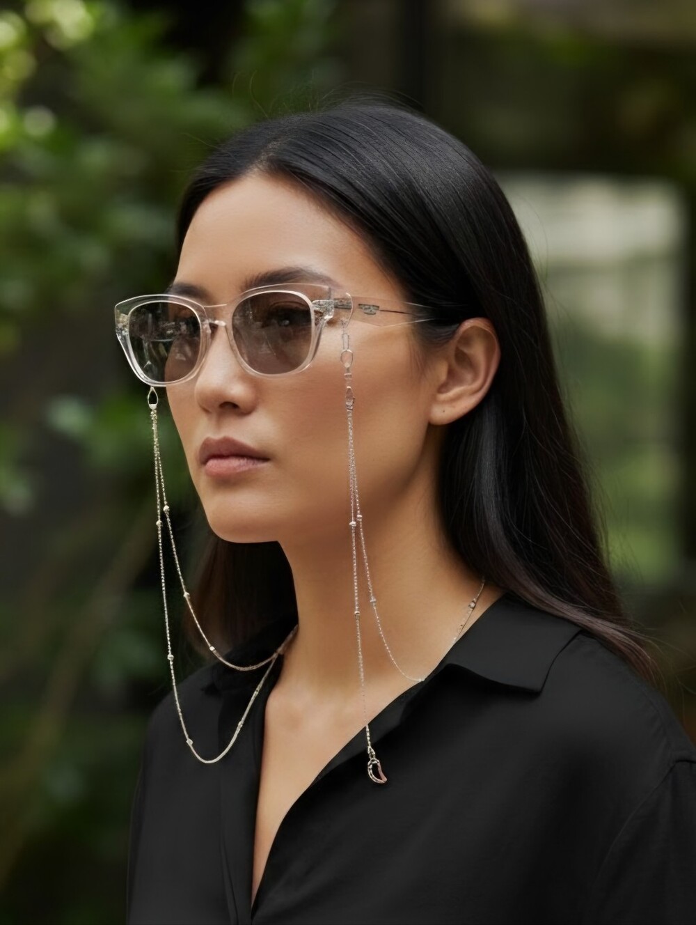 Eyeglass Chain in Silver